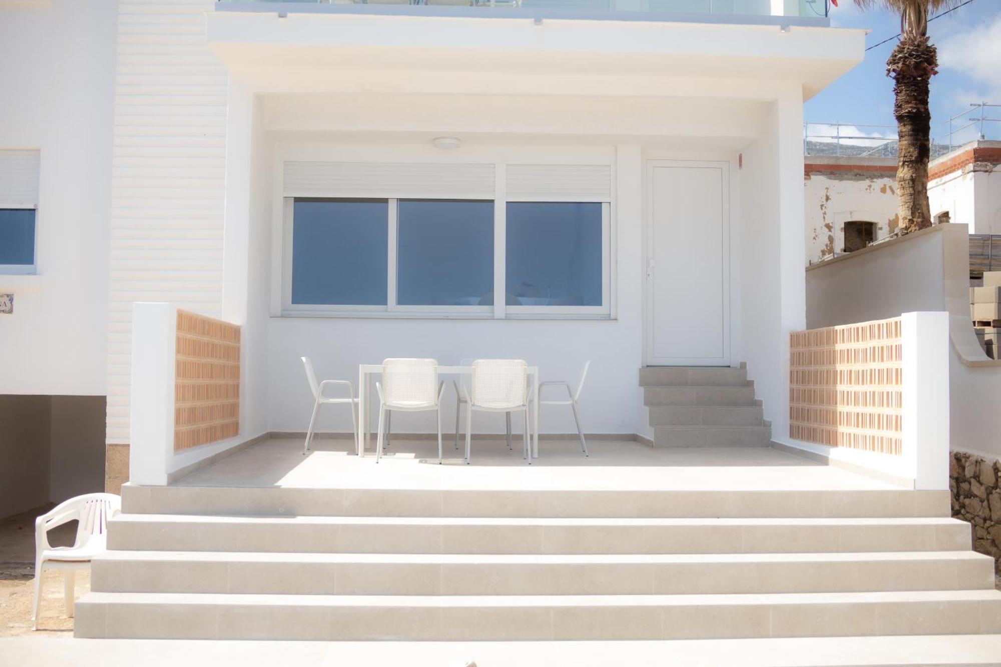 Vistas Y Terraza Panoramica Frente Al Mar En Denia, Las Rotas Exterior photo