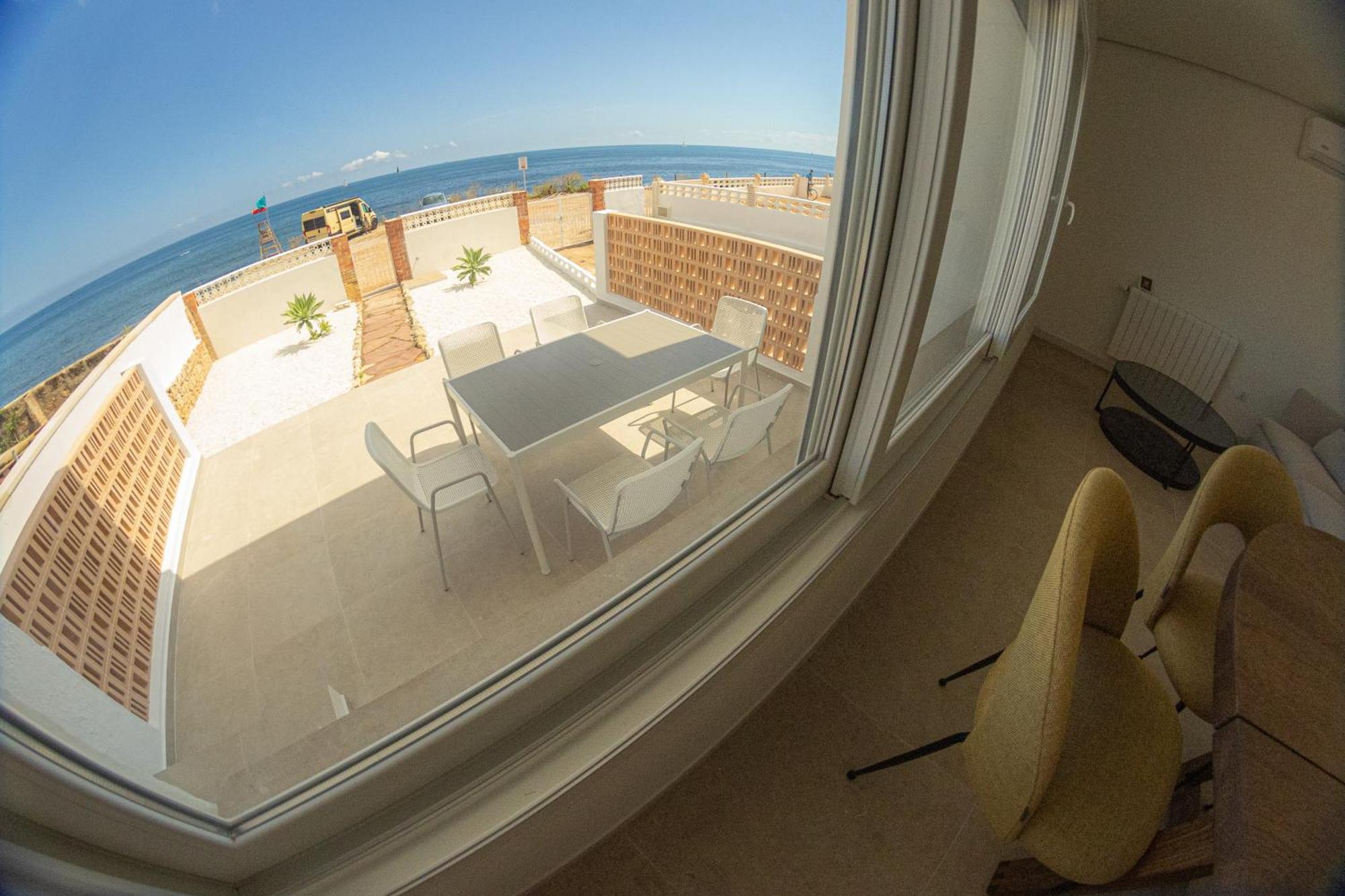 Vistas Y Terraza Panoramica Frente Al Mar En Denia, Las Rotas Exterior photo